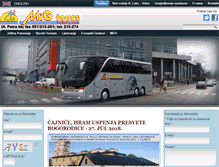 Tablet Screenshot of migtours.org